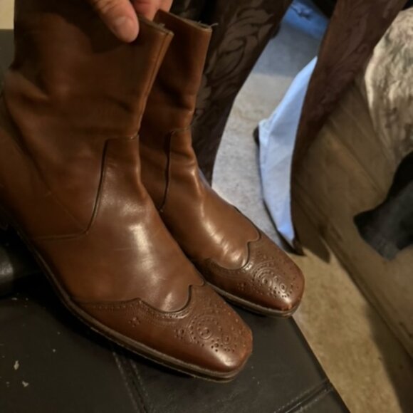 PRADA VERO CHOLO BOOTS AUTHENTIC 8.5 - Picture 7 of 15